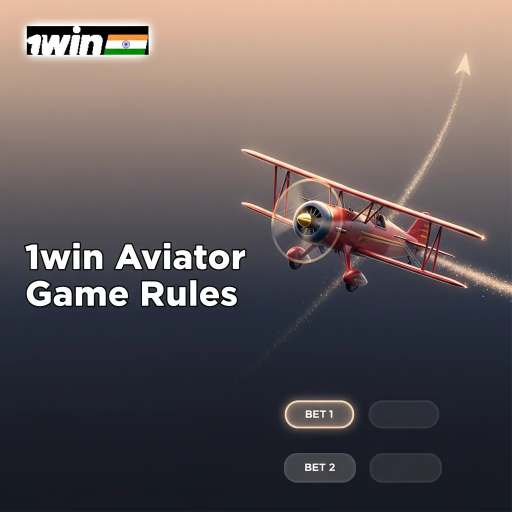 1win Aviator rules infographic: red plane takeoff, rising multiplier, cash out early; auto-bet, limits, RNG, 97% RTP.