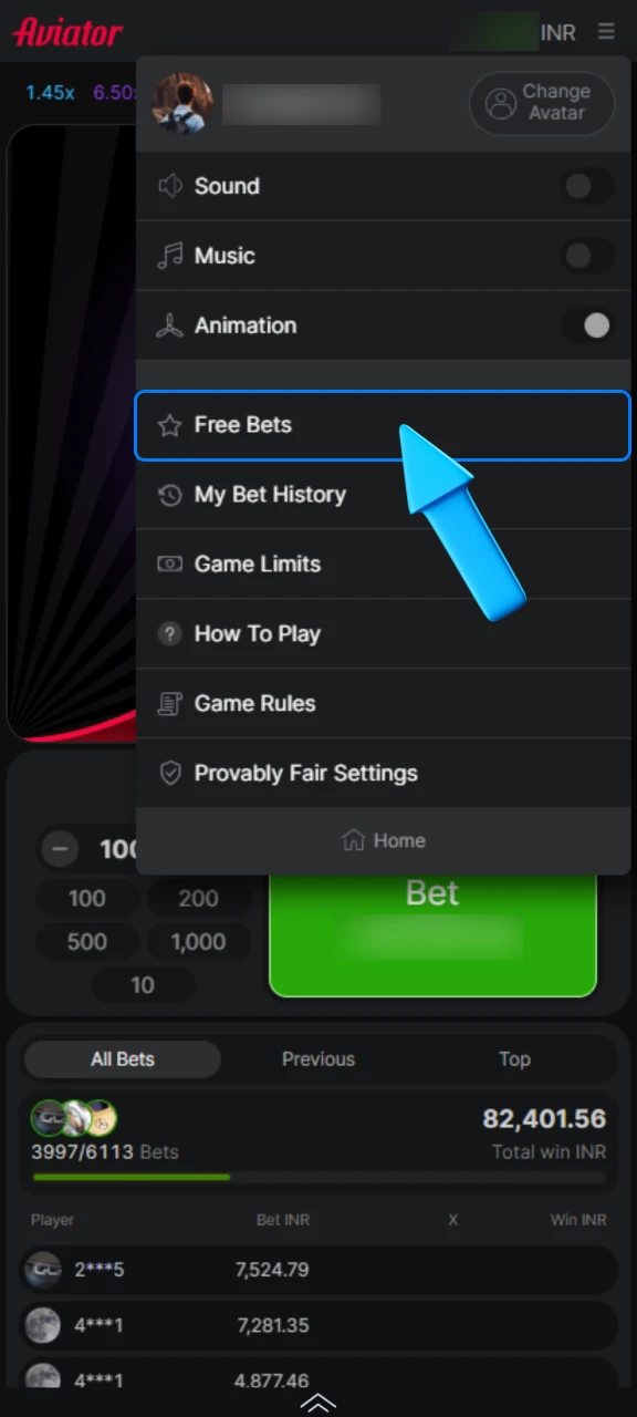 Place bets that qualify for the active bonus.