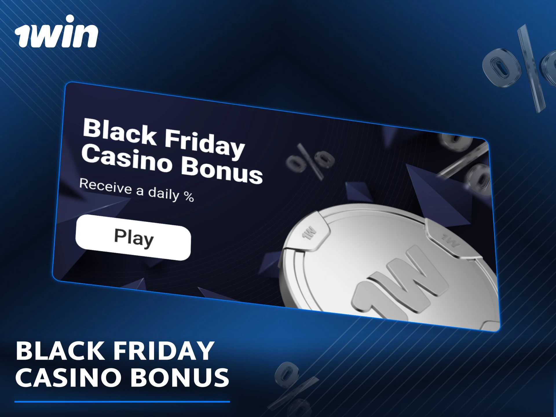 Special black friday casino bonus at 1win.