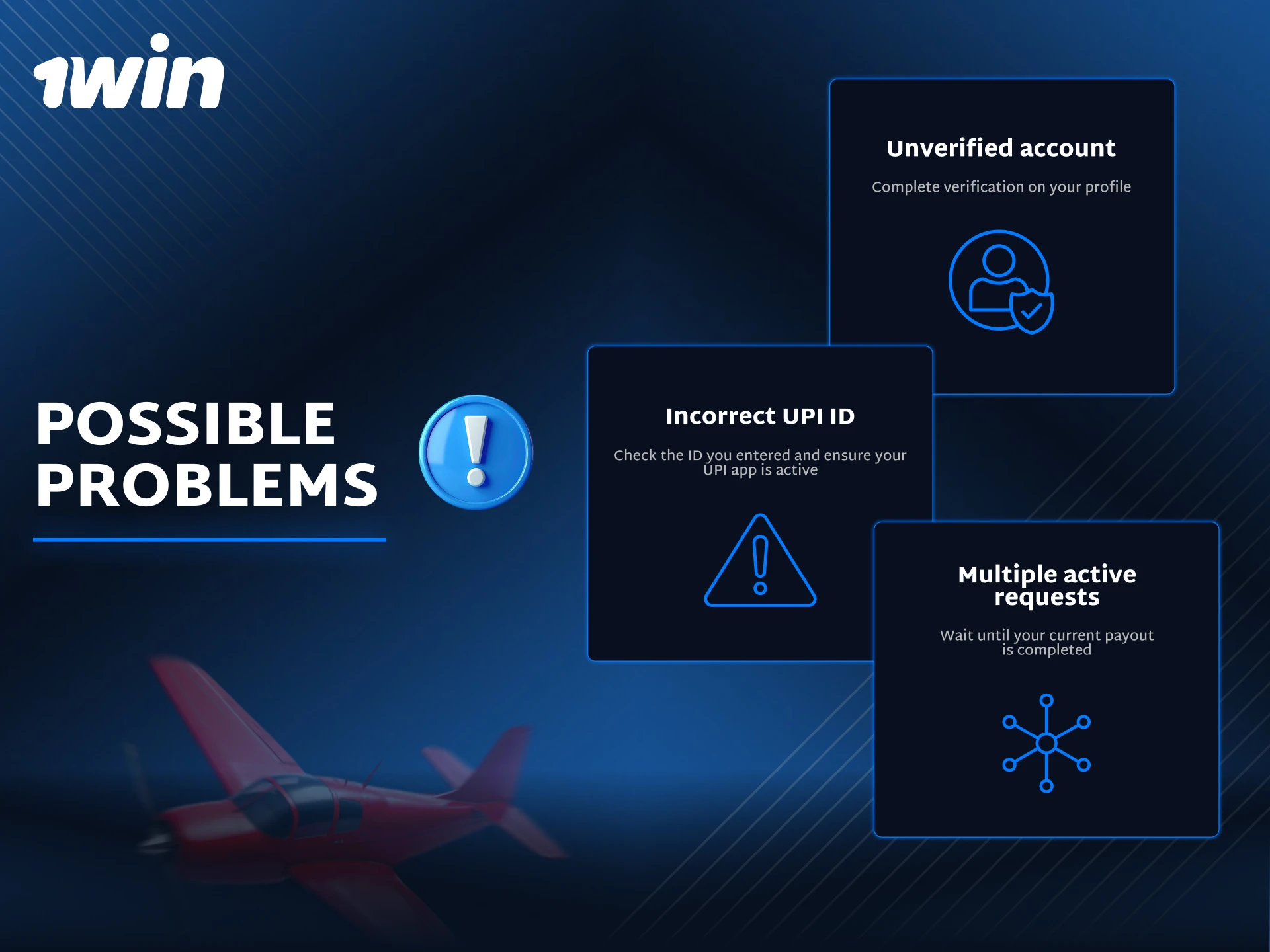 How to handle possible problems with 1win withdrawals on the platform.