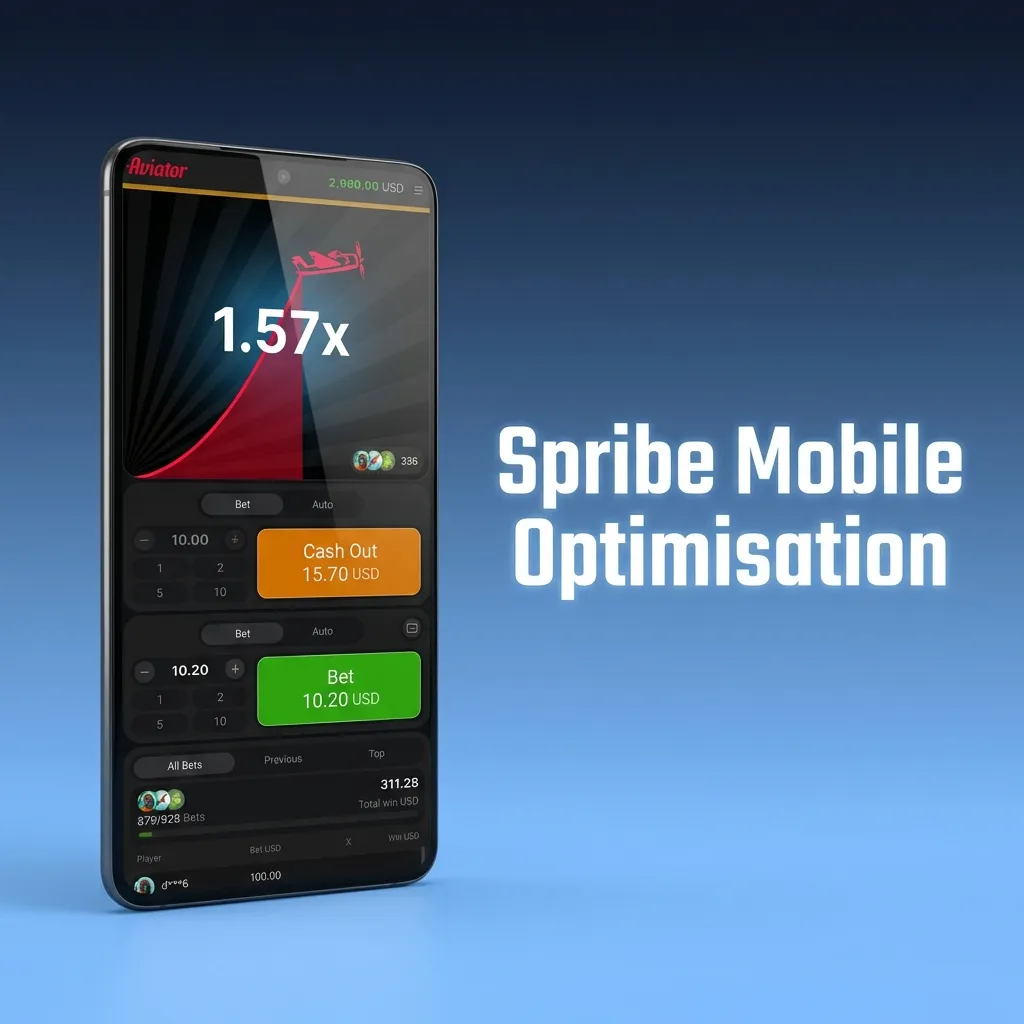 Spribe's HTML5 games on mobile device showing touch-friendly interface and cross-platform compatibility